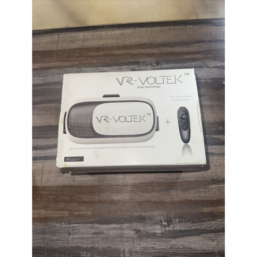 Virtual Reality Goggles Headset - VR Gear Video Glasses + Wireless Joystick